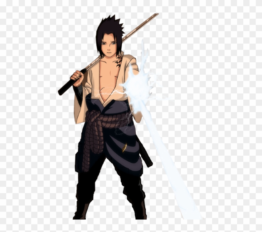 Sasuke Chidori Render Clipart #4496202