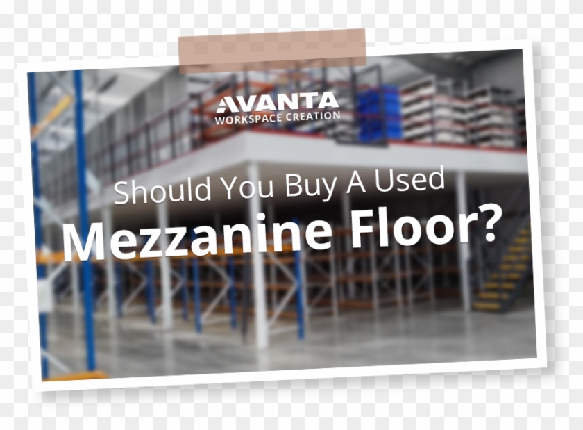 Should I Buy A Used Mezzanine Floor - Commercial Building Clipart #4496455