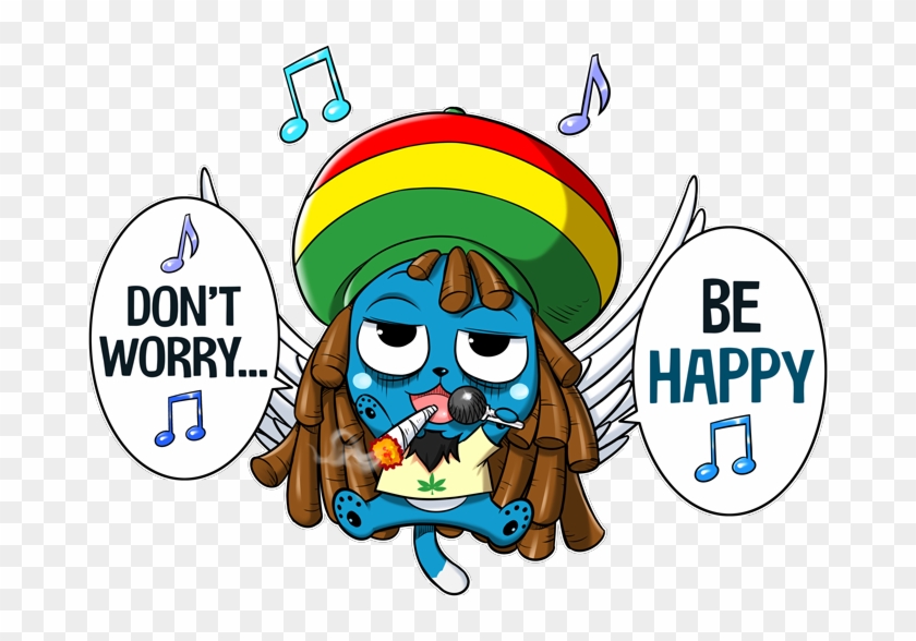 Aperã§u Rapide - Mugs Fairy Tail Parodique Happy : Happy Bobby (parodie Clipart