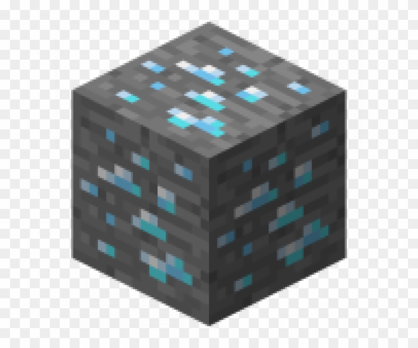 Evermorecr Images Diamond Ore Of Minecraft Wallpaper - Minecraft Diamond Ore Clipart #4496654