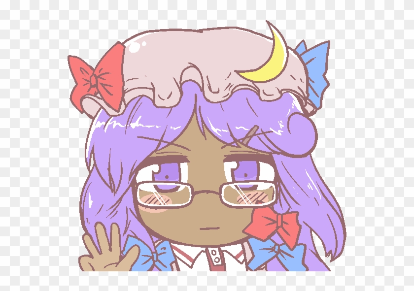 Gyate Patchouli Black - Cartoon Clipart #4496700