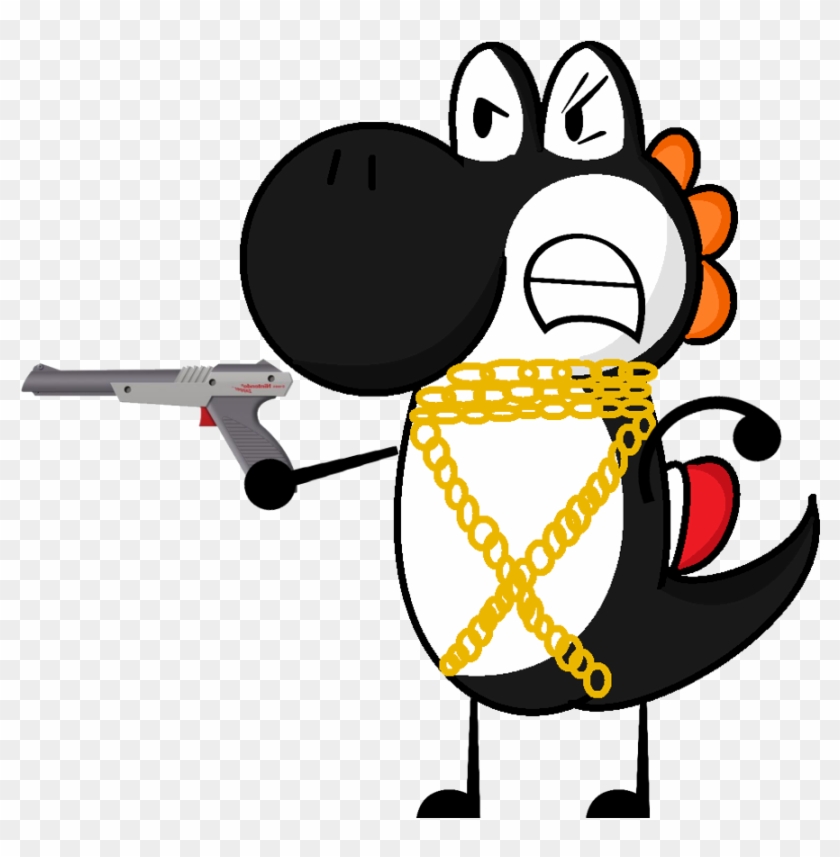 Black Yoshi And The Birds Episode - Black Yoshi Object Treachery Clipart #4496996
