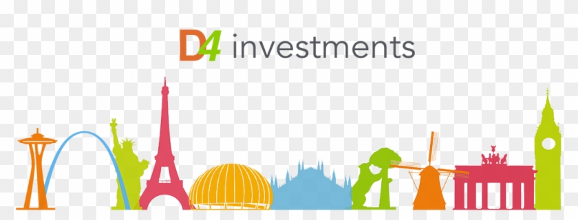 D4 Landmarks Eu Us - Graphic Design Clipart