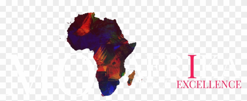 Naked - Map Of Africa Colorful Clipart