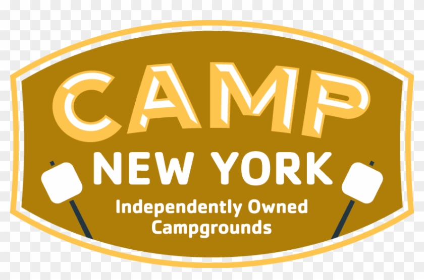 Camp New York Primary Logo - Graphic Design Clipart #4498578