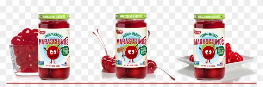 Farm 2 Market Maraschino Cherries - Organic Maraschino Cherries Clipart