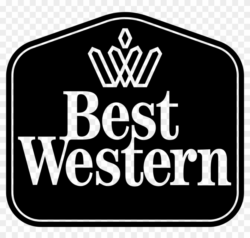 Best Western Logo Png Transparent - Best Western Logo Black And White Clipart #4499889