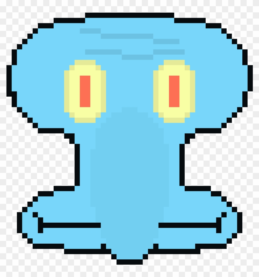 Squidward - Smash Bros Logo Minecraft Clipart #450085