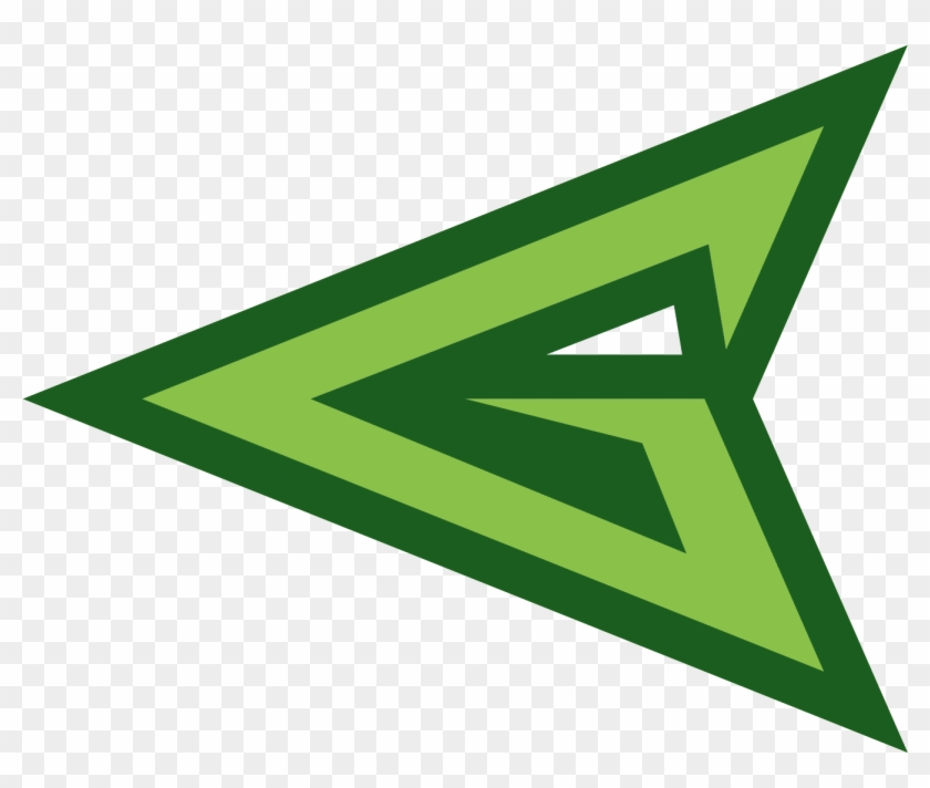 Green Arrow Png - Green Arrow Logo Png Clipart