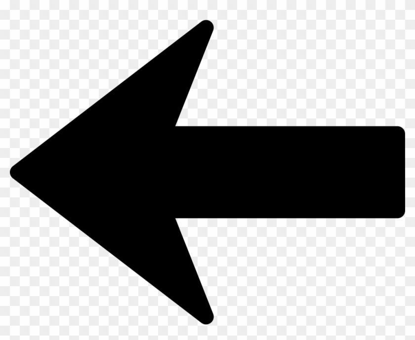 Arrow Silhouette Png - Arrow Left Clipart