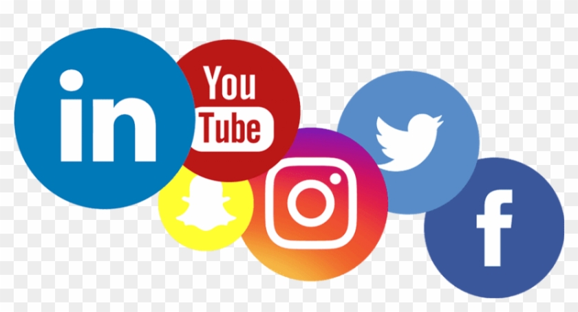 Free Png Download Social Media Logos Png Images Background - Social Media Logo Transparent Clipart