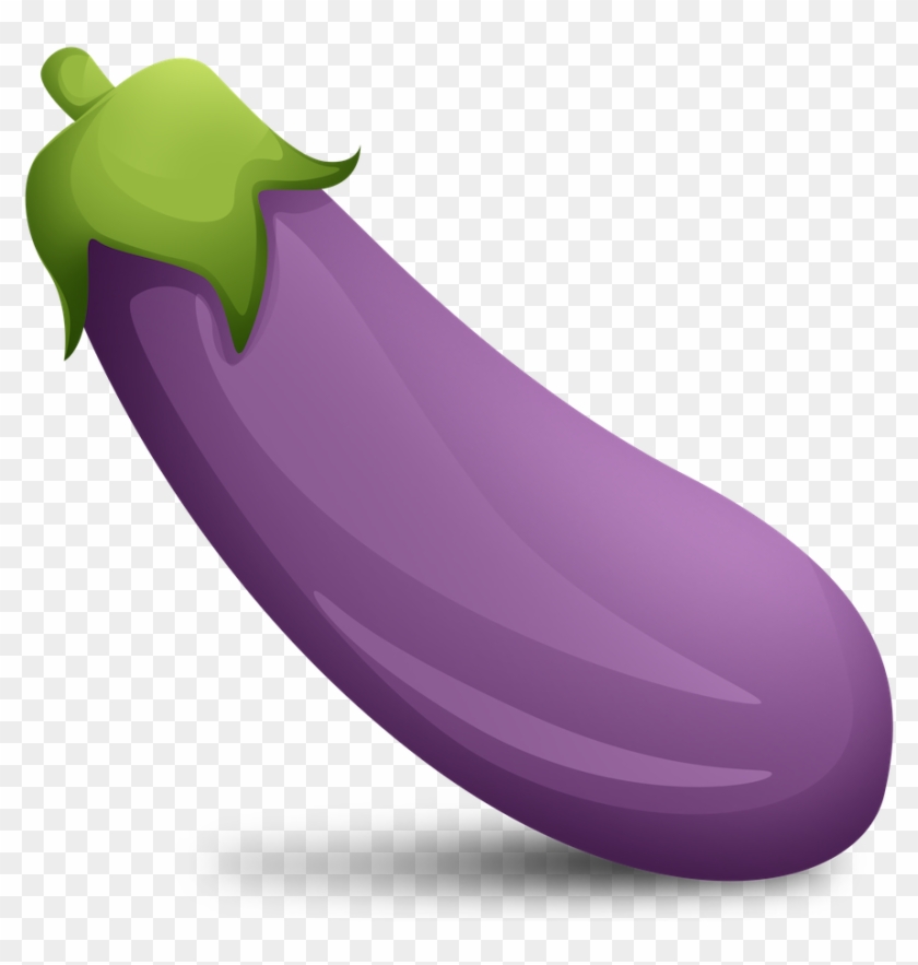 Eggplant Emoji Png - Veiny Eggplant Emoji Clipart
