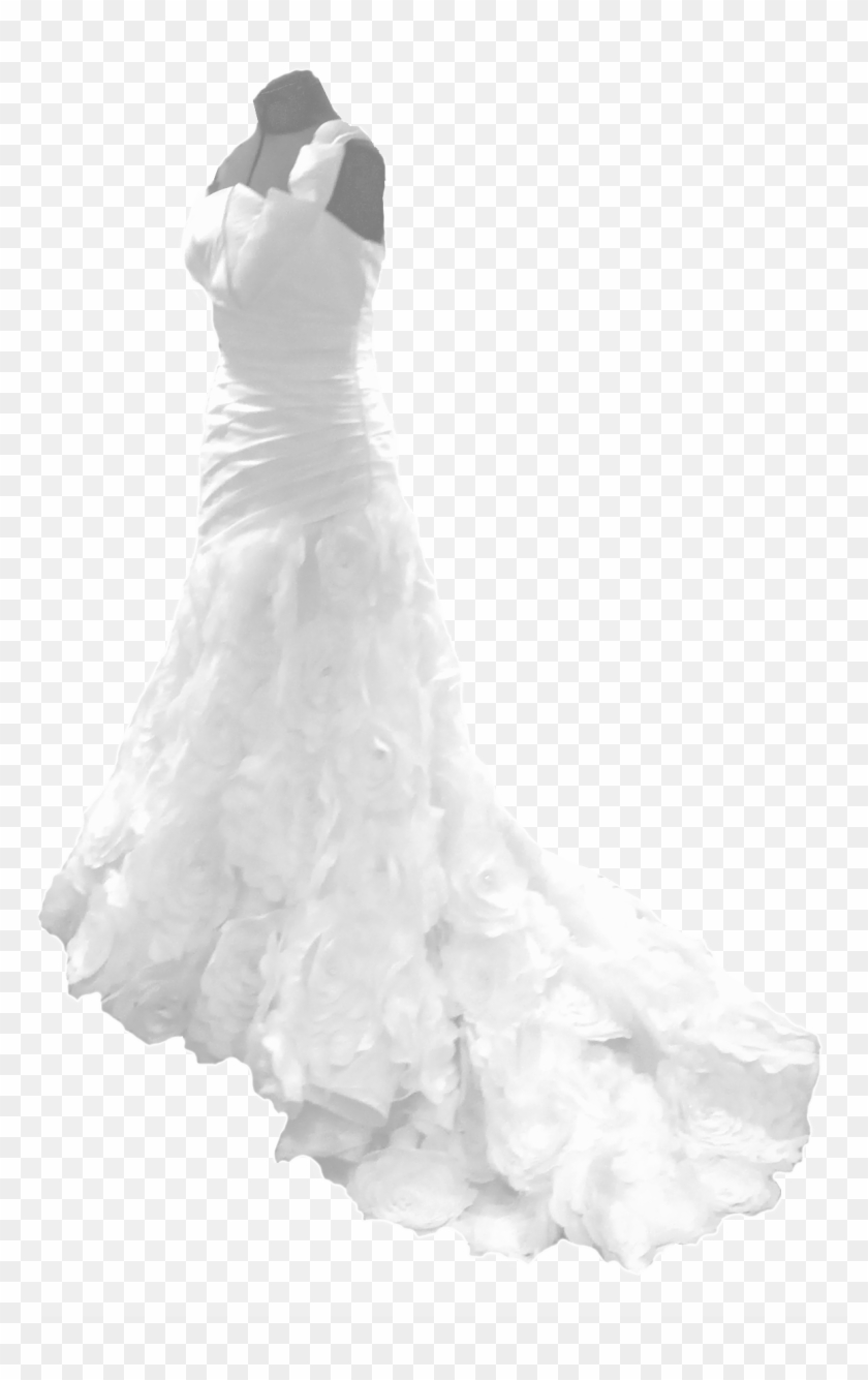 Wedding Dress Alteration - Transparent Wedding Dress Png Clipart #450429