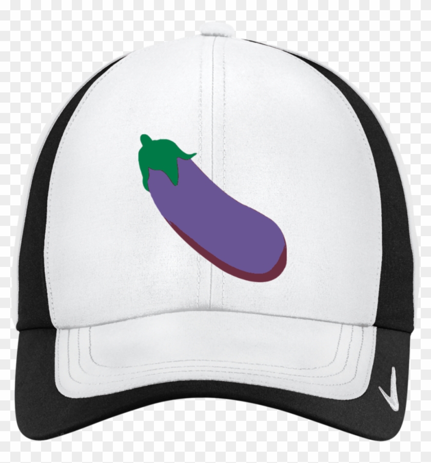 Eggplant Emoji Nike Colorblock Cap - Eggplant Clipart
