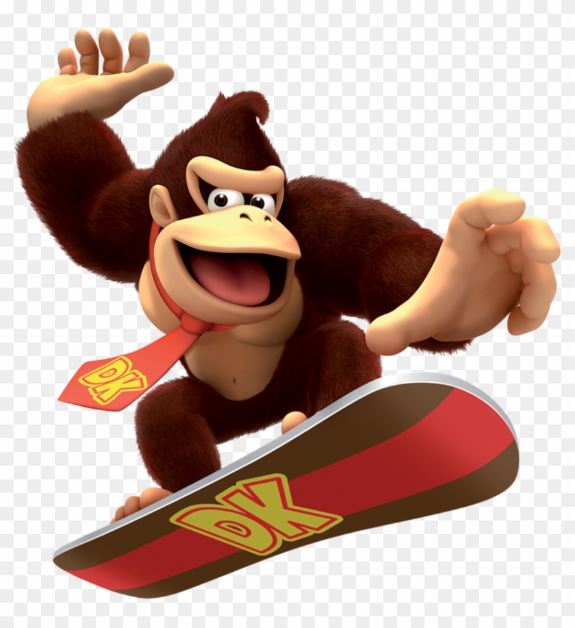 Donkey Kong Png Image - Mario And Sonic At The Olympic Winter Games Donkey Clipart #450554