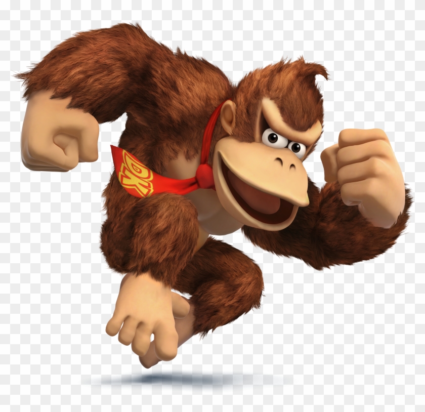 Nintendo Super Smash Bros - Super Smash Bros Wii U Donkey Kong Clipart