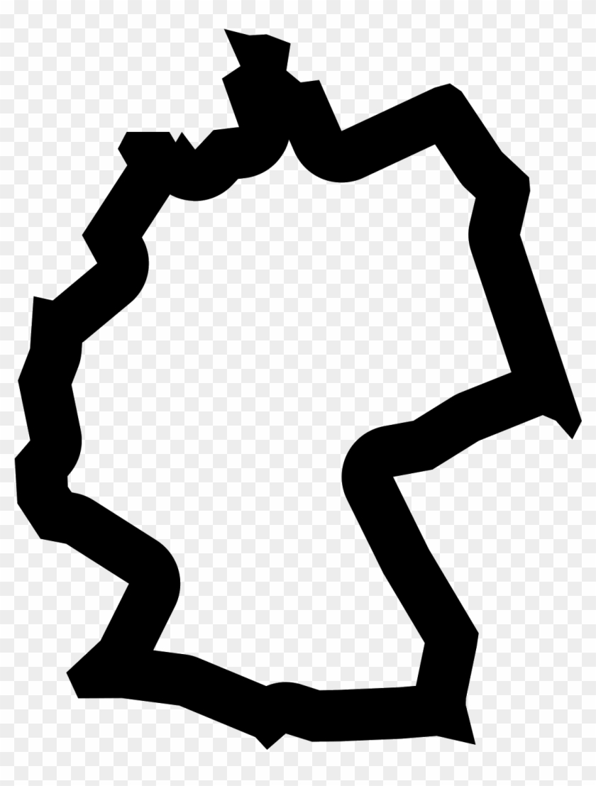 Germany Map Icon , Png Download Clipart #450977