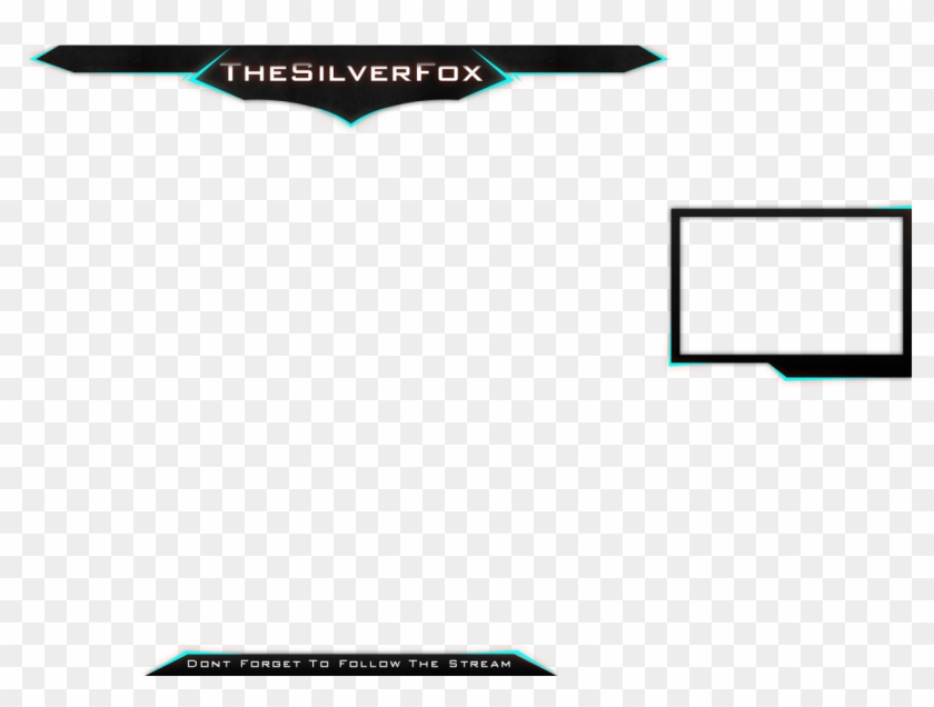 Latest Stream Overlay Design For The Silver Fox - Youtube Stream Overlay Clipart #451005