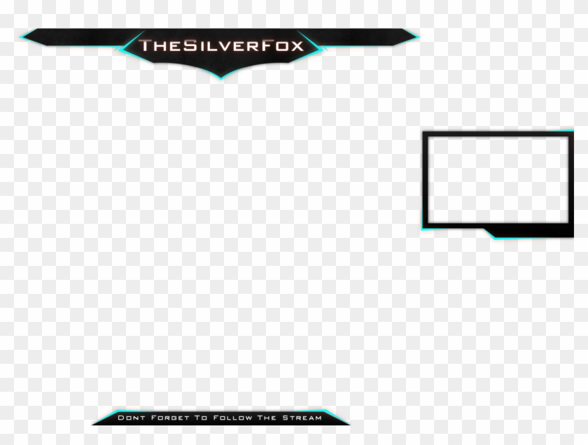Latest Stream Overlay Design For The Silver Fox - Youtube Stream Overlay Clipart