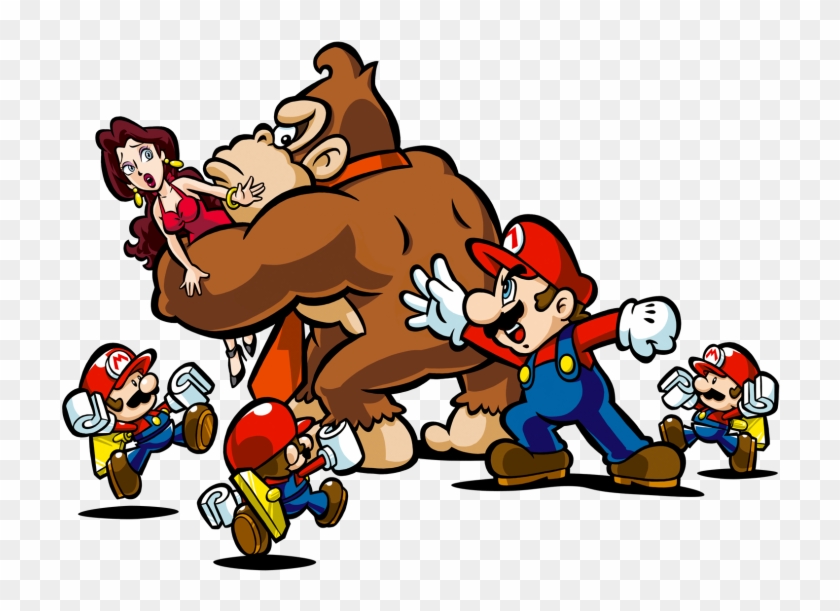 Mario Vs Donkey Kong Png Transparent Picture - Mario Vs Donkey Kong Art Clipart