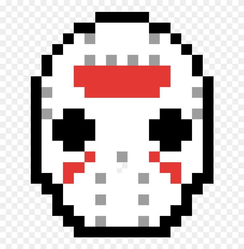 Jason Voorhees - Pixel Art Fnaf Puppet Clipart #451366