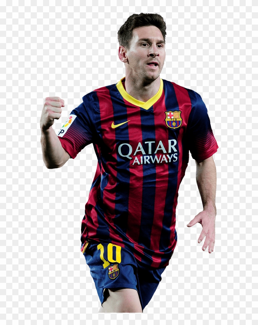 Barcelona Lionel Messi - Transparent Messi Png Clipart #451403