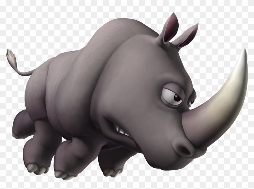 Donkey Kong - Donkey Kong Tropical Freeze Rhino Clipart
