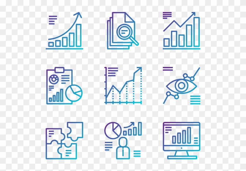 Bussiness Chart And Diagram - Icon Clipart #451665