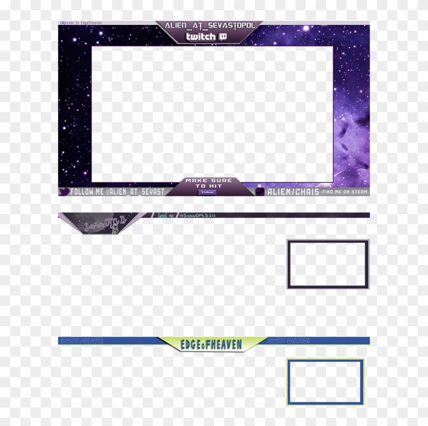 I Will Make You A Twitch Stream Overlay - Png Twitch Steam Overlay Clipart