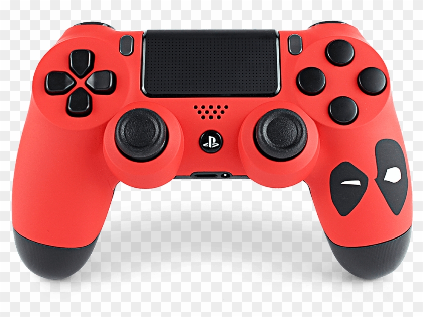 Red Ps4 Pro Controller Clipart