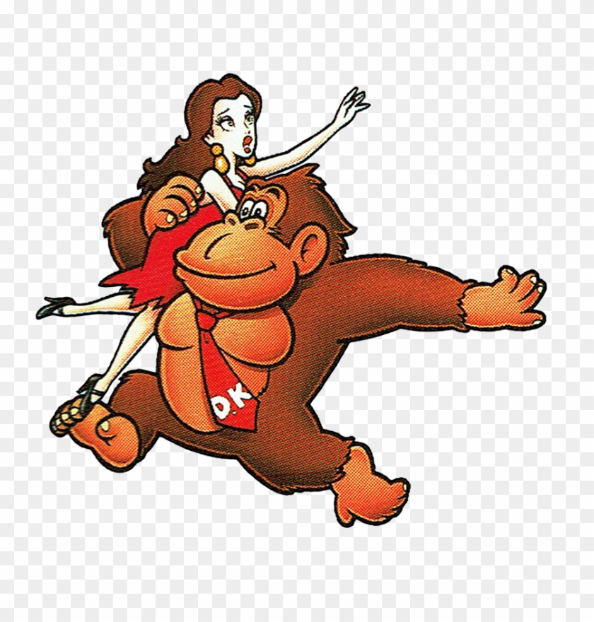 Donkey Kong - Donkey Kong 94 Game Boy Clipart