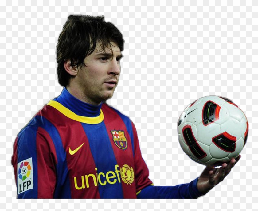 Png Transparent See-through Background - Football Player Messi Png Clipart