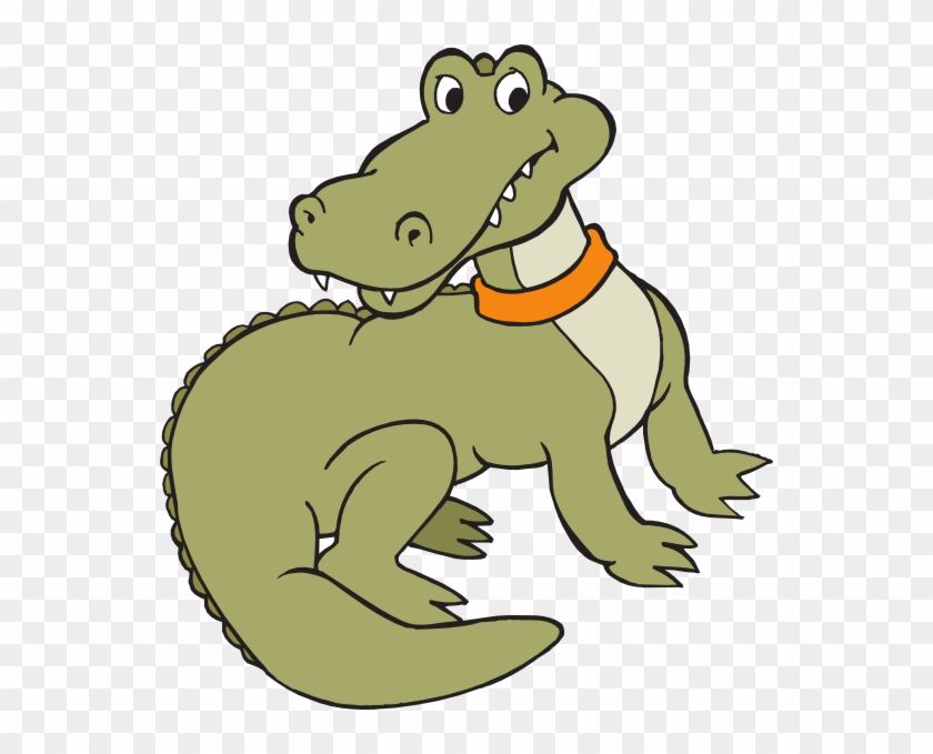 How To Set Use Alligator With A Collar Svg Vector Clipart #451916