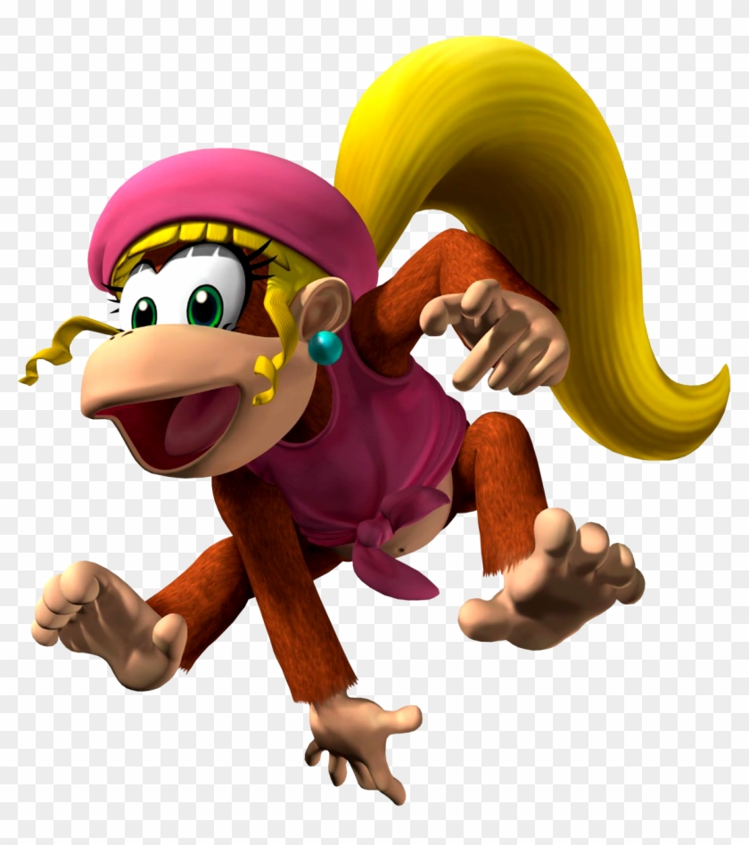 Tropical Freeze Dixie Kong Clipart