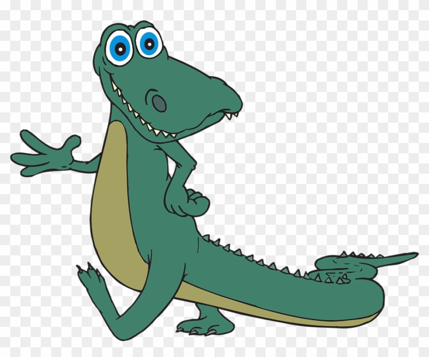 Tail Clipart Alligator - Crocodile Clipart - Png Download #452039