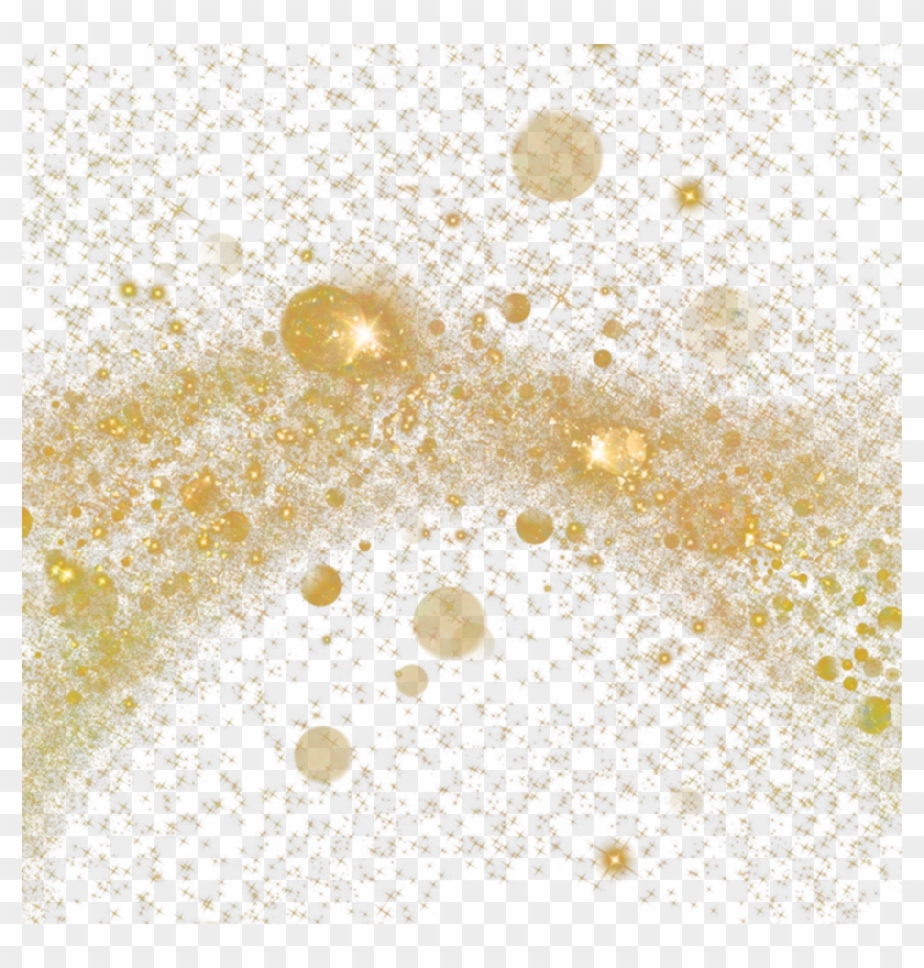 Glitter Clipart Gold Dust - Png Download