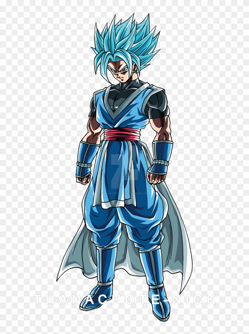 Try Super Saiyan Blue - Saiyan Oc Clipart