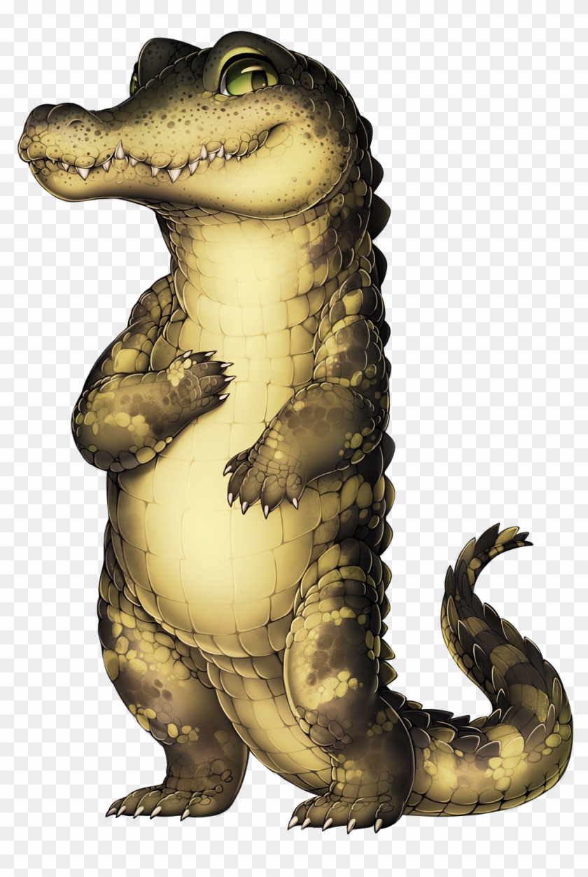 Dzhds2a - Alligator Furry Clipart