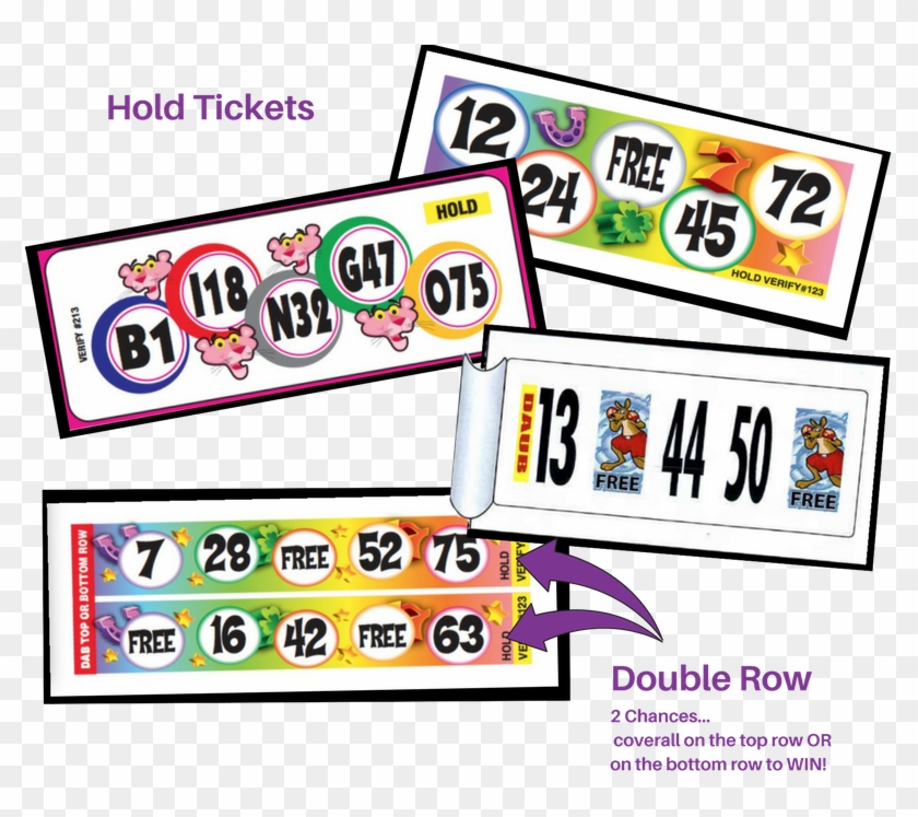Dab Hold Ticket Examples Clipart #452398