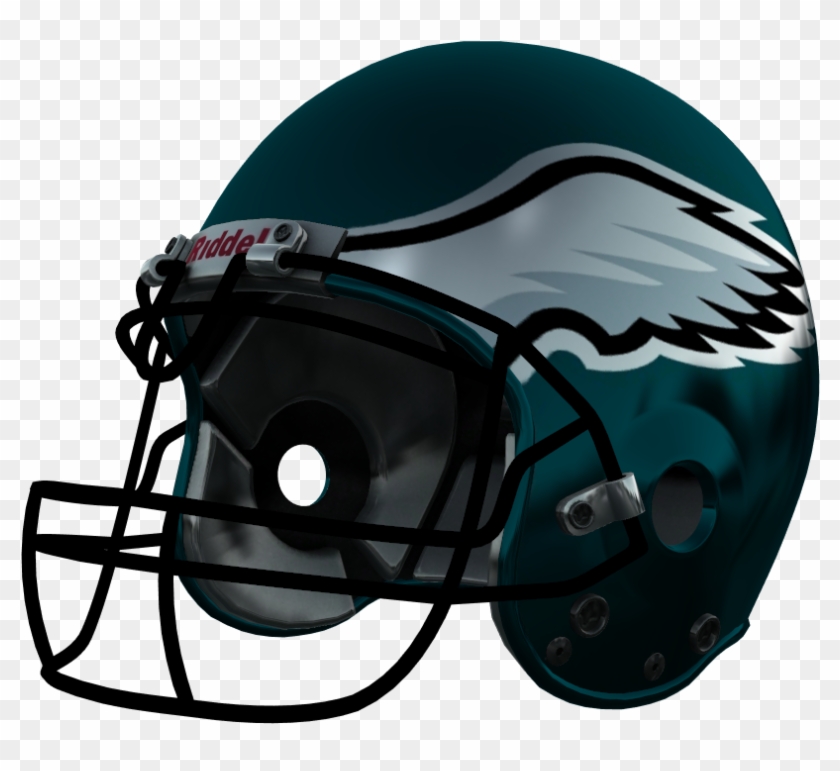 Philadelphia Eagles Speed Replica Helmet - New England Patriots Helmet Png Clipart #452543