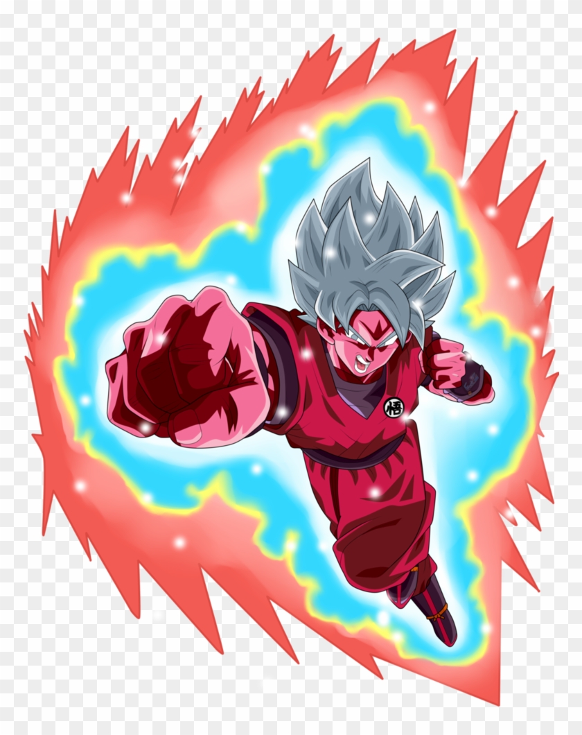 Goku Super Saiyan Blue Kaioken X10 By Chronofz Clipart