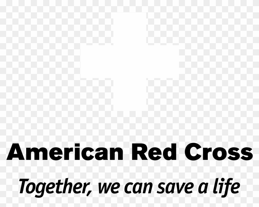 American Red Cross Logo Black And White - Parallel Clipart #453027