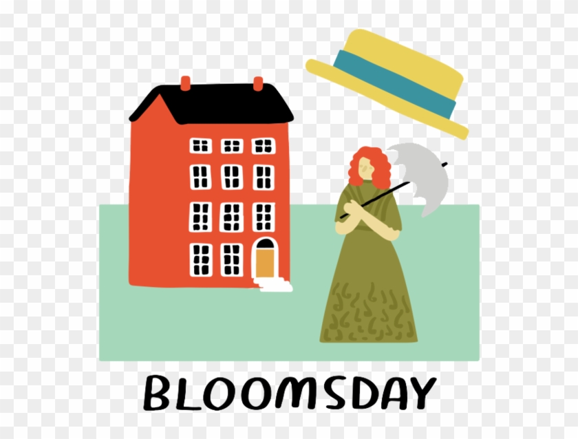 Bloomsday Tour Web Image 2018 - Illustration Clipart #453098