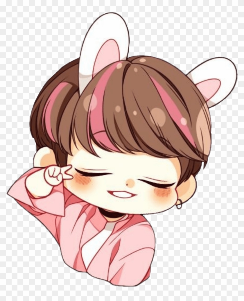 Bts Jungkook Cute Chibi Btsjungkook - Jungkook Chibi Bts Chibi Clipart #453269