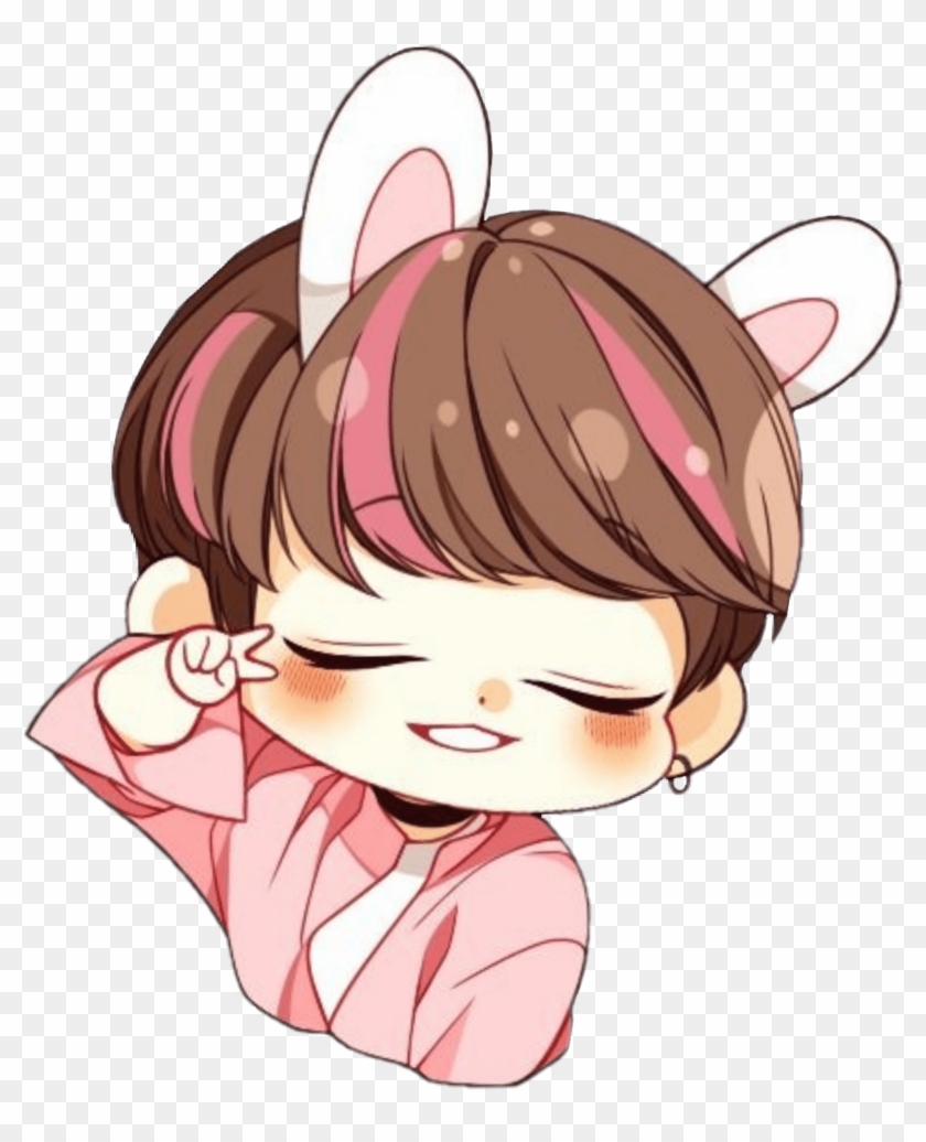 Bts Jungkook Cute Chibi Btsjungkook - Jungkook Chibi Bts Chibi Clipart