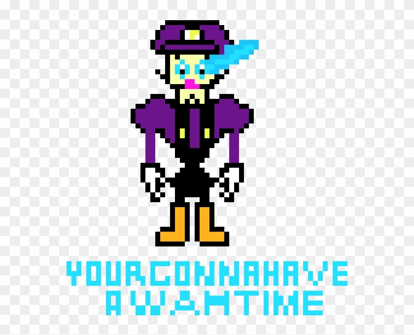 Waluigi - Cartoon Clipart #453995