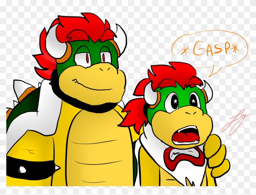 Well Ithink Bowser Gave Jr A Present Bowser Jr Likes Clipart #454145