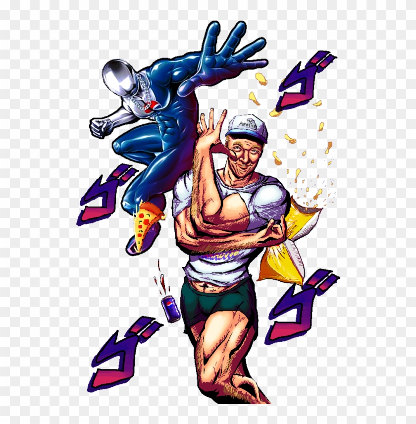 [ Img] - Pepsi Man Stand Jojo Clipart