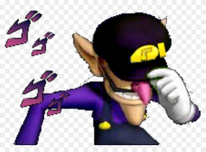 Sad Waluigi Clipart