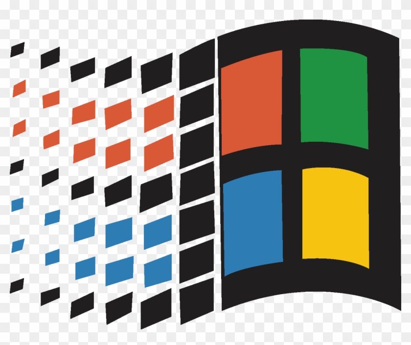 Microsoft Windows Png Transparent Microsoft Windows - Windows 95 Png Clipart #454630
